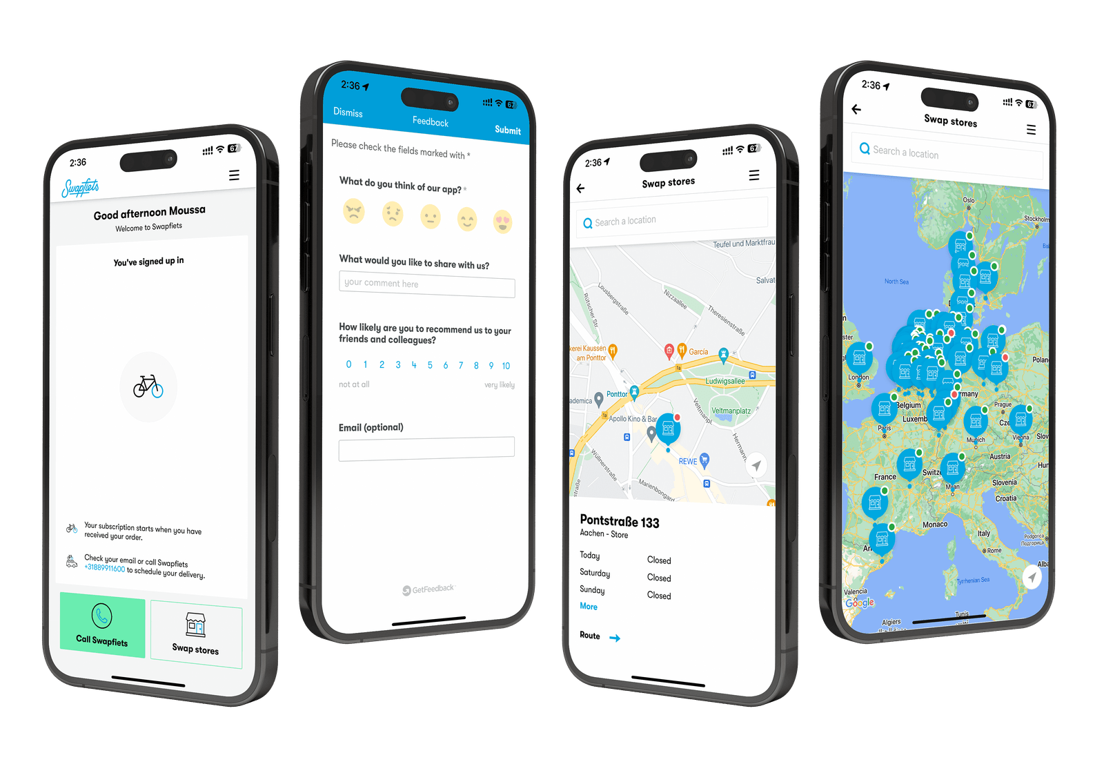 Swapfiets App